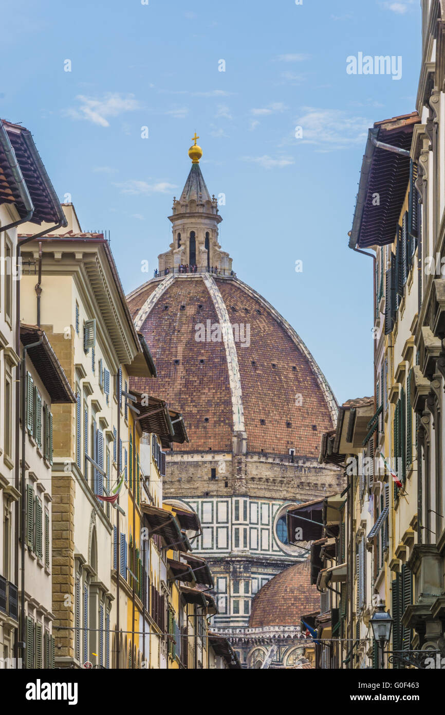 Brunelleschi dome in Florence Stock Photo - Alamy