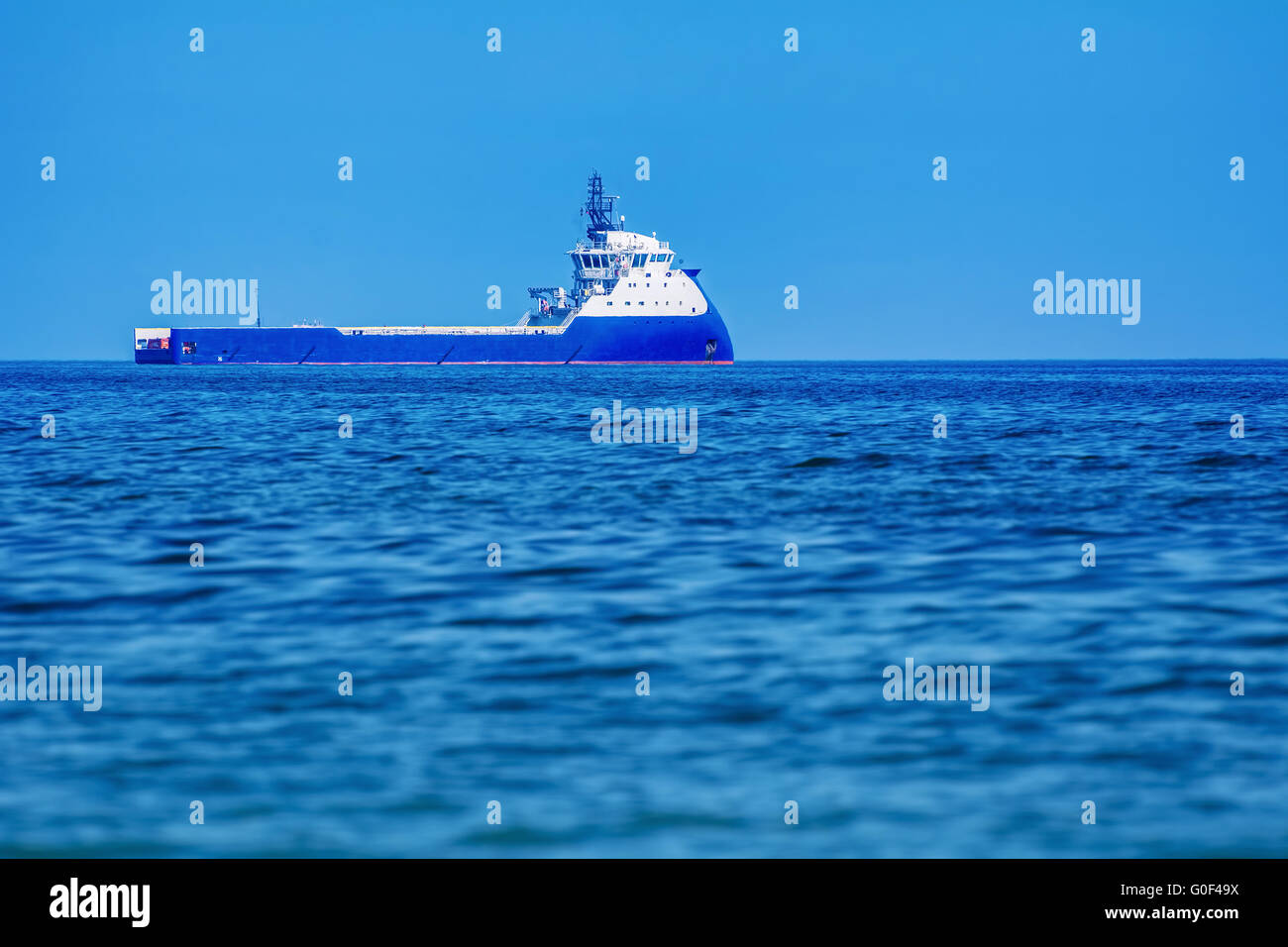 Offshore Supply Ship Stock Photo Alamy