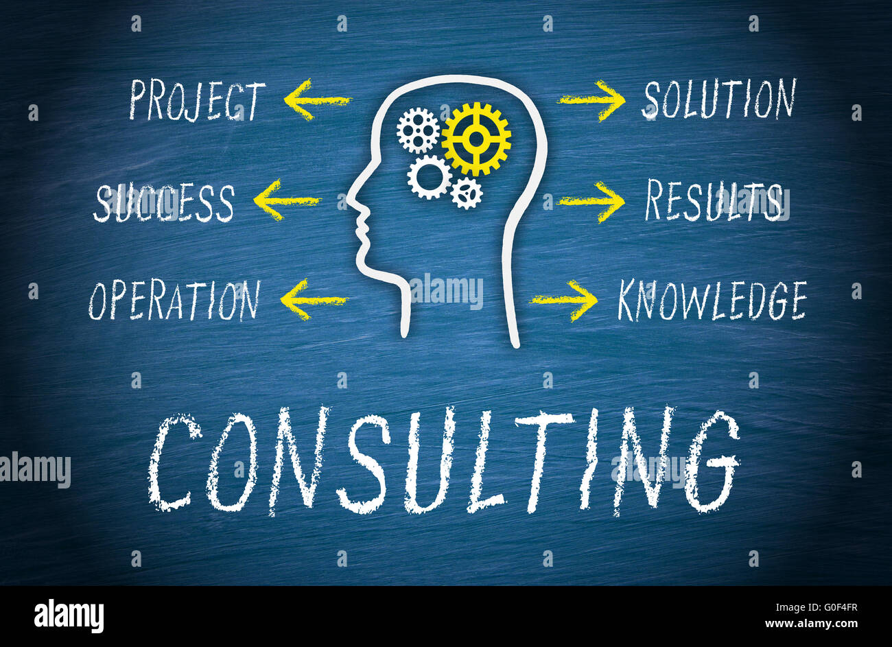 Consulting Business Concept Stock Photo