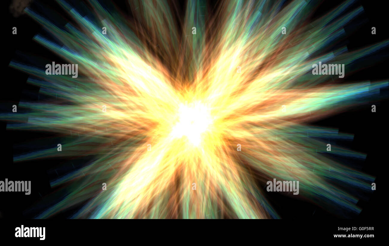 Digital Illustration of a mystic Fire Stock Photo - Alamy