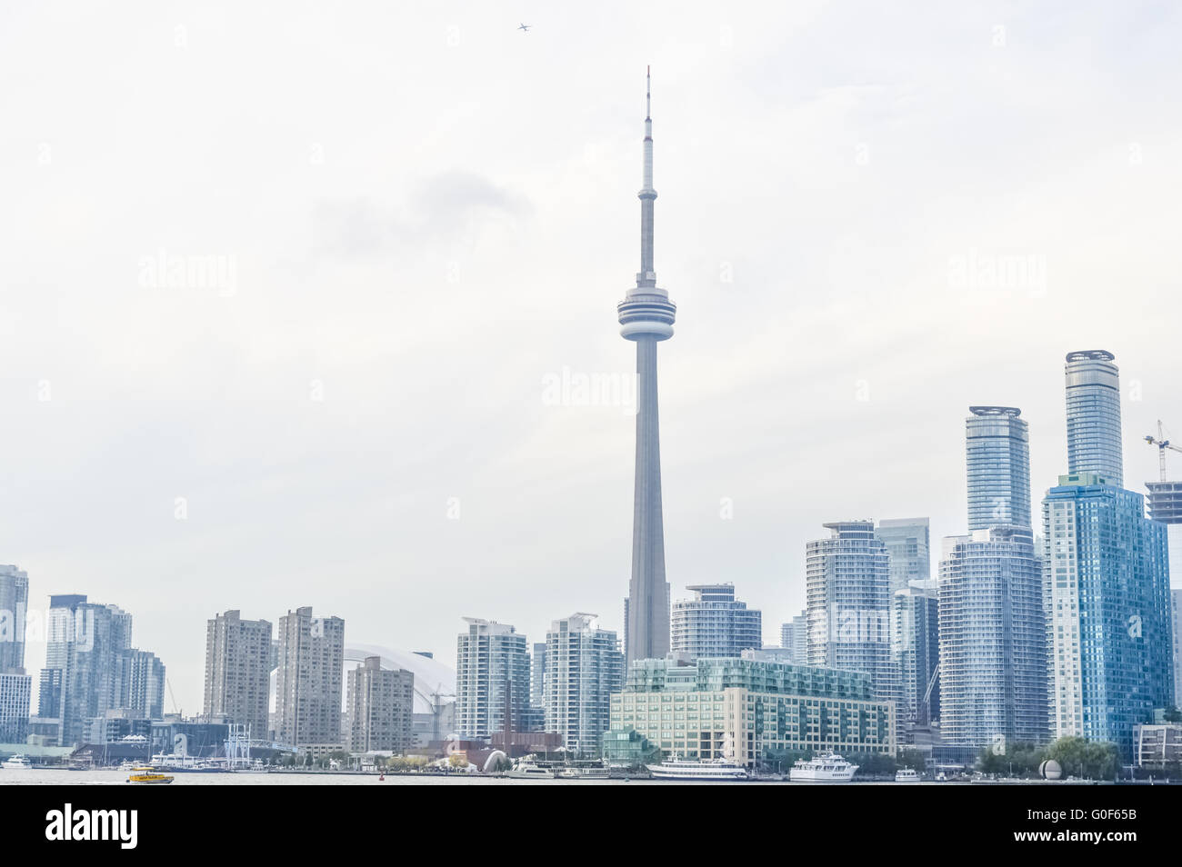 Toronto downtown and CN tower, Canada Stock Photo - Alamy