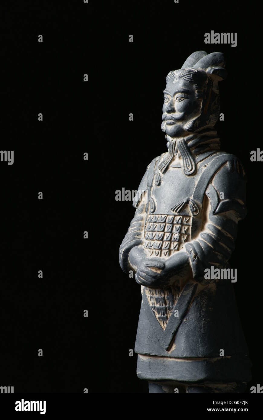 chinese stony warrior Stock Photo