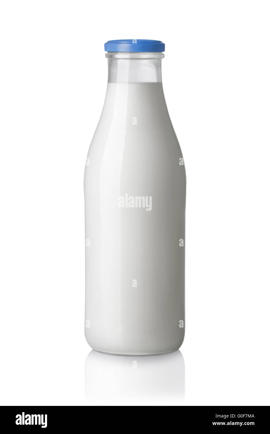 bottle of milk Stock Photo - Alamy