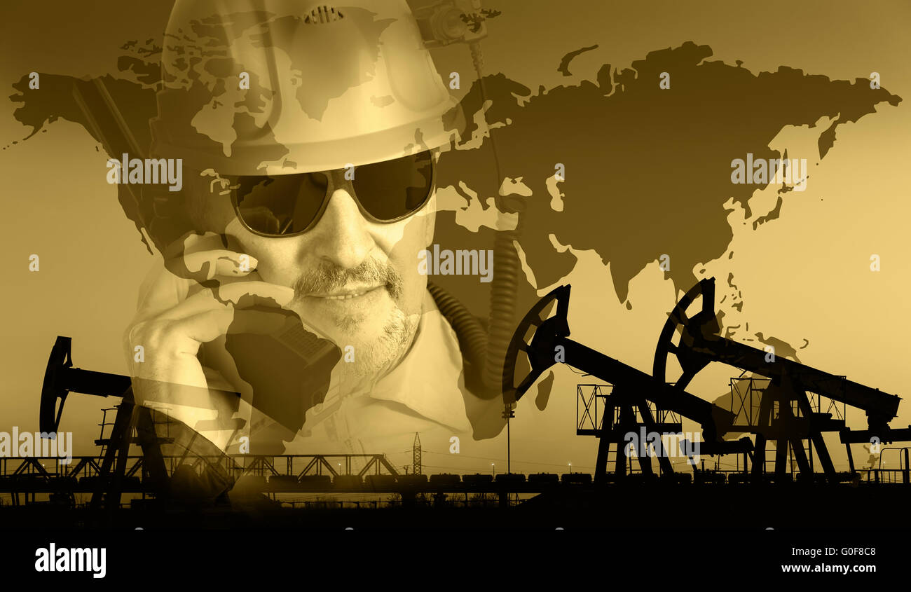 Oil and gas industry background Stock Photo Alamy