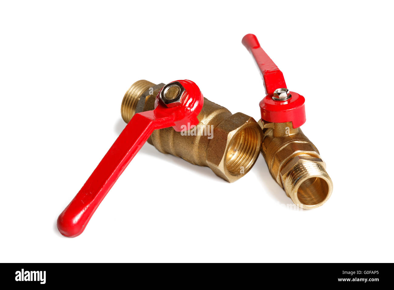 Hydraulic valve Cut Out Stock Images & Pictures - Alamy
