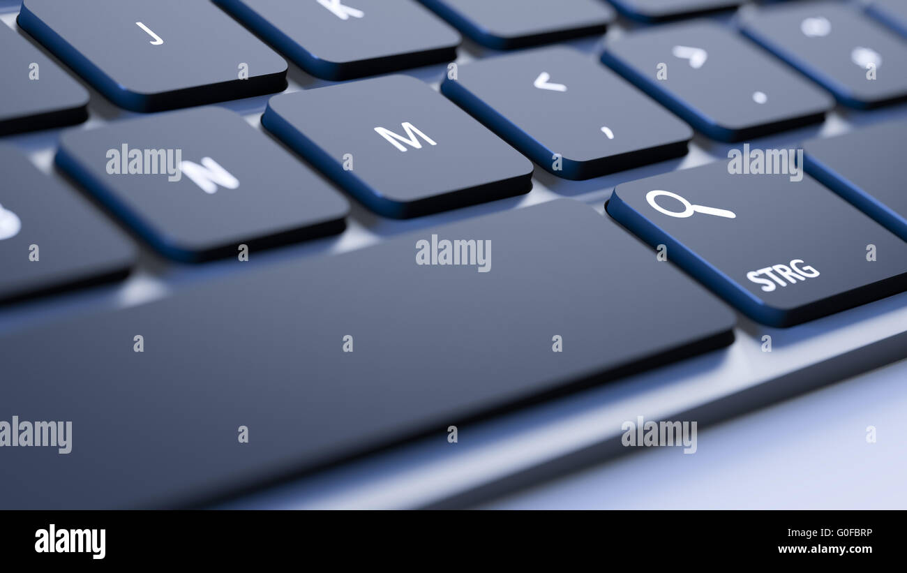 keyboard magnifying glass Stock Photo Alamy