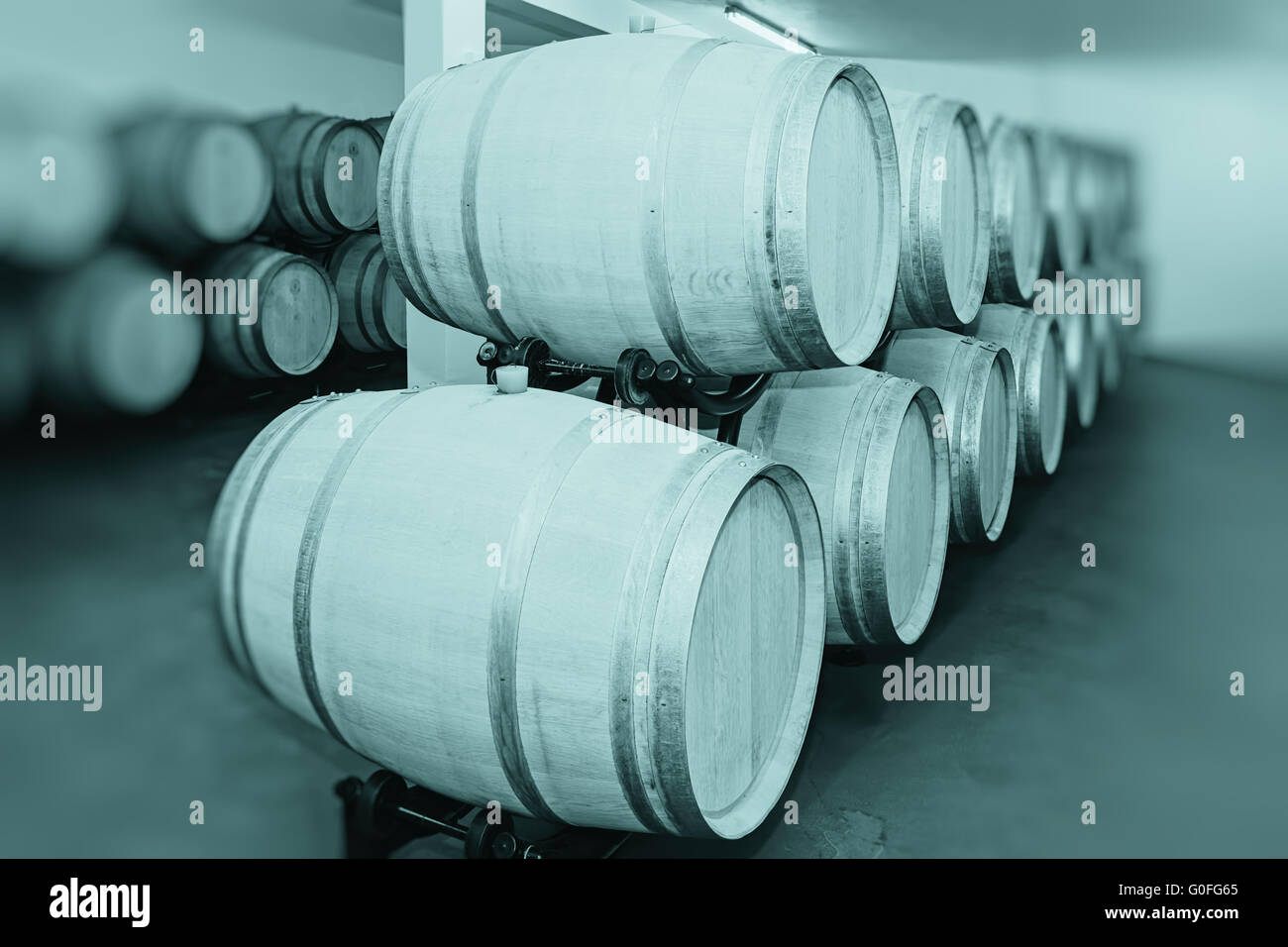 Barrels of Wine Stock Photo Alamy