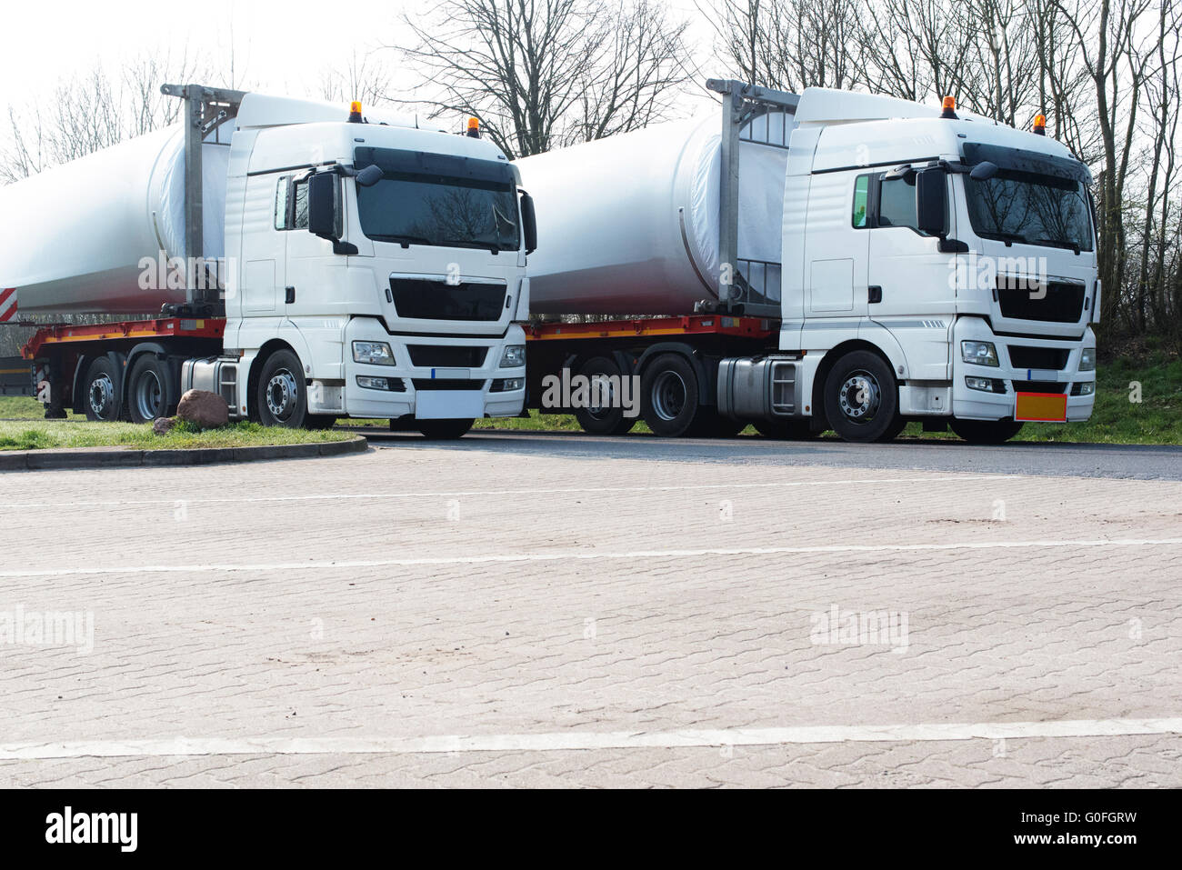 Renewable Energy heavy Transport Stock Photo - Alamy