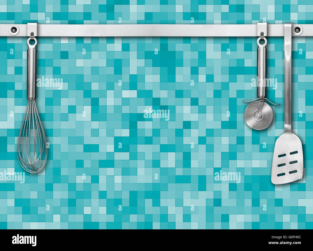 Metal Rail Kitchen Tools Hi res Stock Photography And Images Alamy