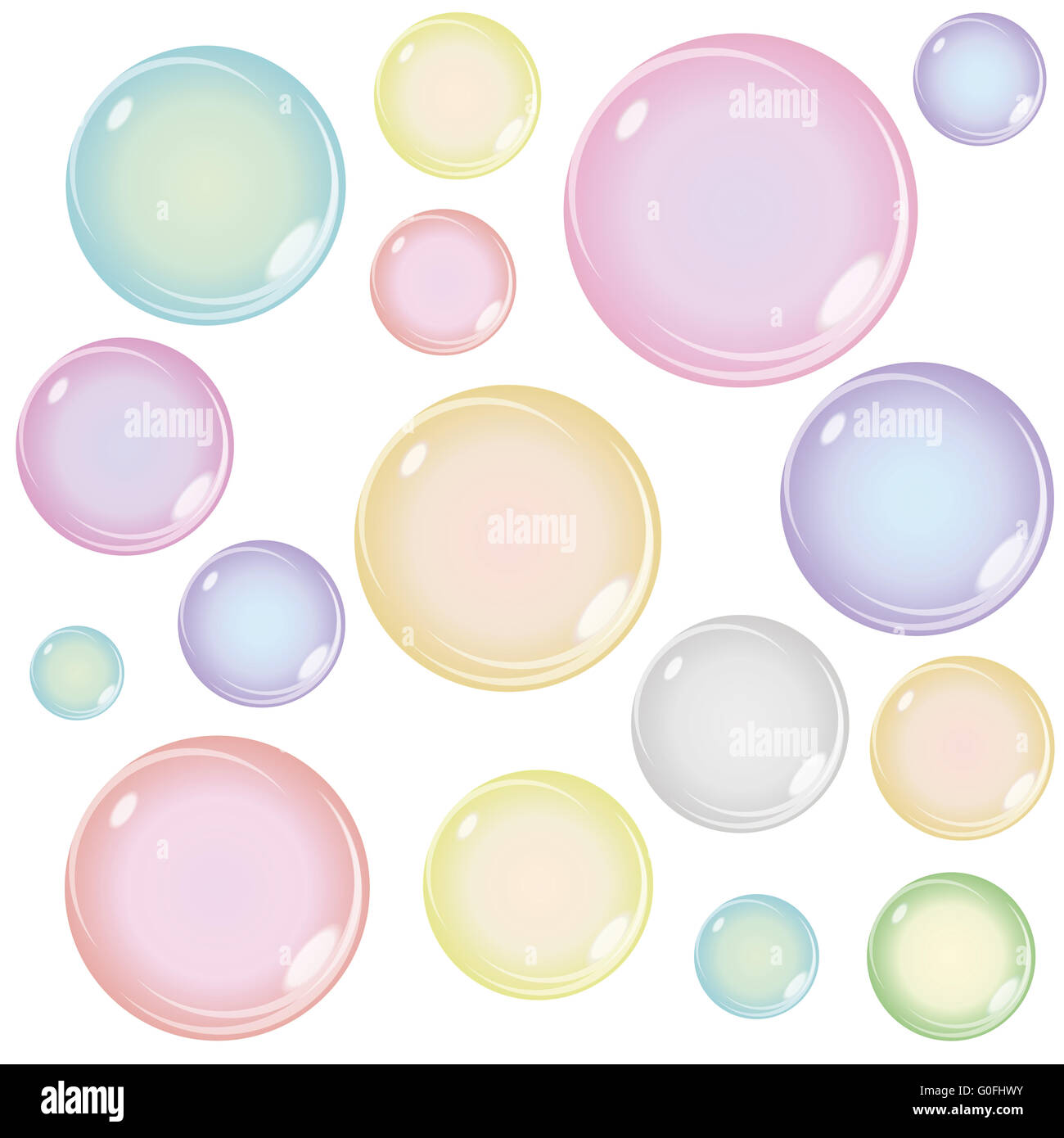Colored Soap Bubbles Stock Photo Alamy