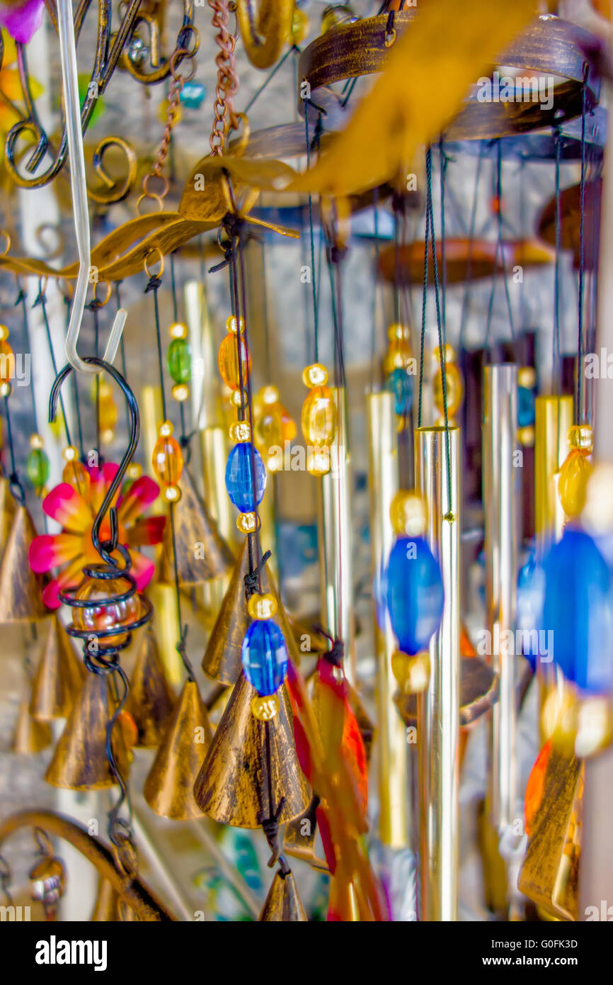 Wind chimes instrument hires stock photography and images Alamy