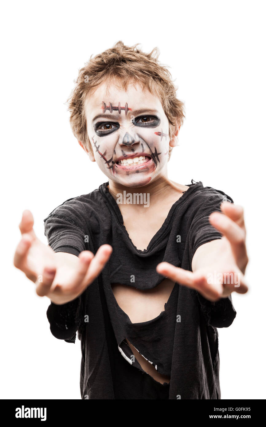 Walking dead zombie child halloween hi-res stock photography and images -  Alamy