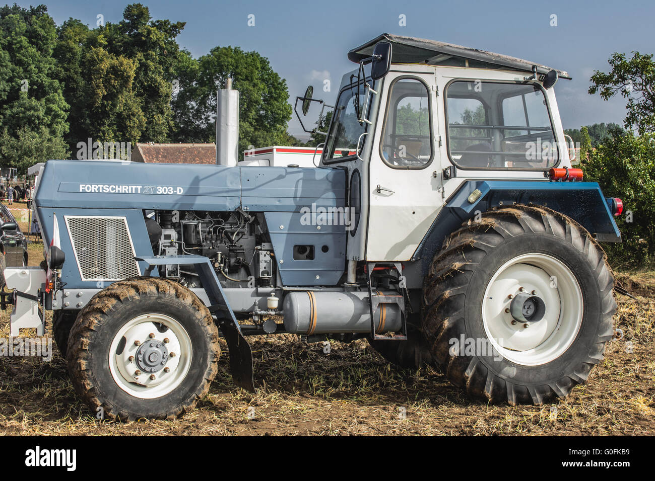 Classic Tractor ZT 300 Stock Photo Alamy