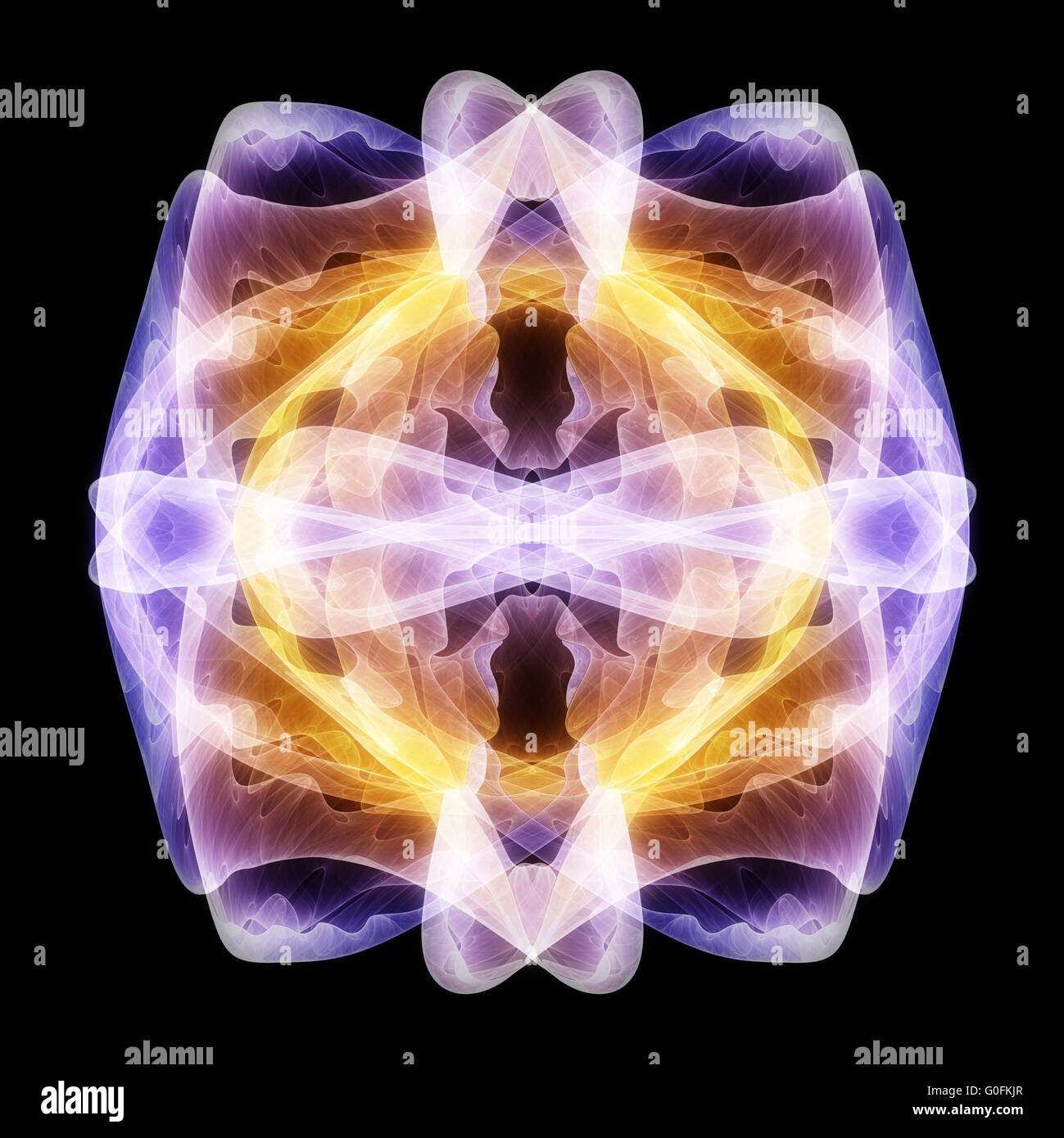 Digital Illustration of a Fractal Stock Photo - Alamy