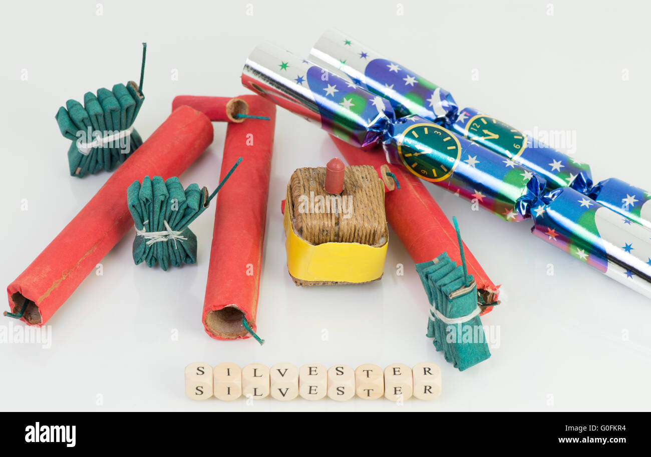 China firecrackers and crackers Stock Photo