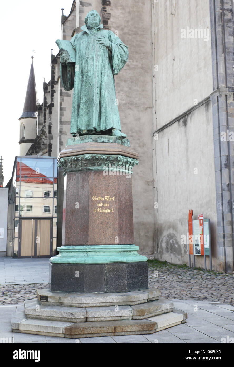 Martin luther memorial wittenberg hi-res stock photography and images ...