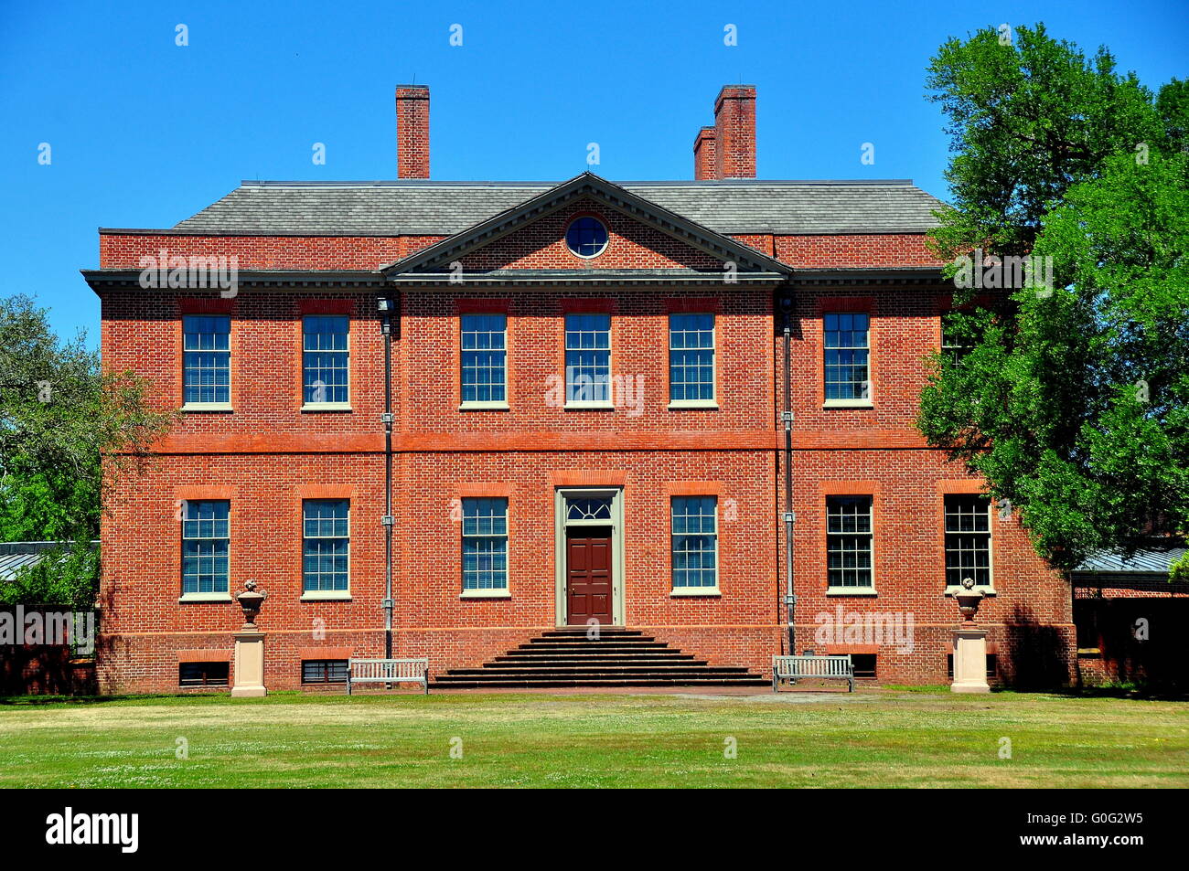 New Bern, North Carolina : 1770 Tryon Palace * Stock Photo