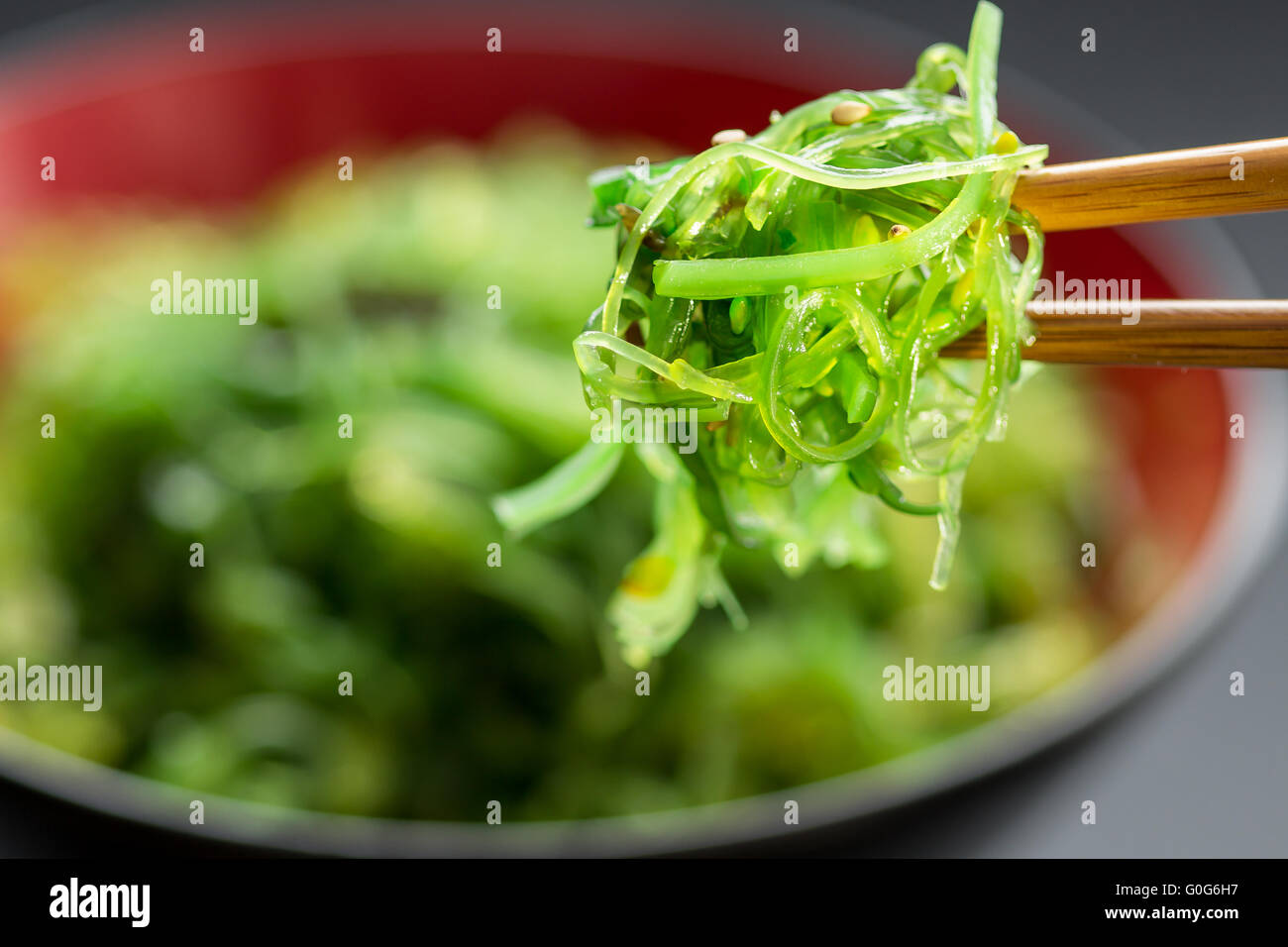 seaweed Salad_004 Stock Photo