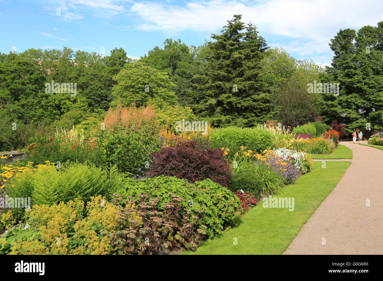 Botanical garden in Gothenburg, Sweden Stock Photo