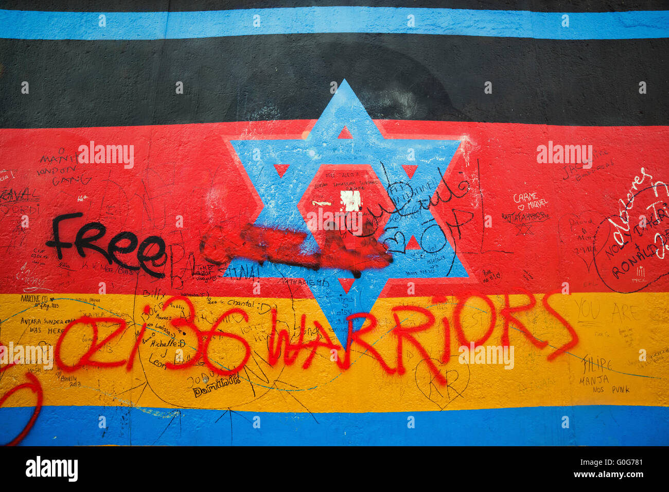 East Side Gallery Berlin Wall. Berlin, Germany Stock Photo Alamy