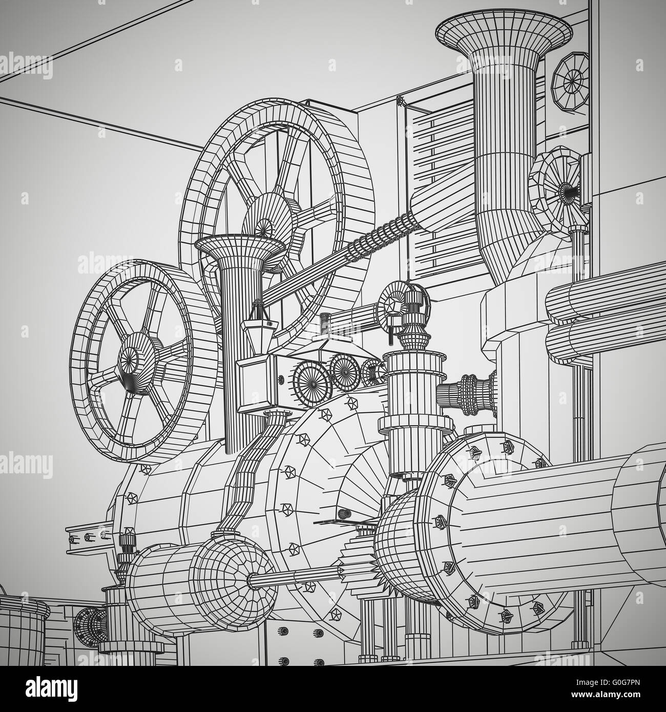 abstract industrial technology background