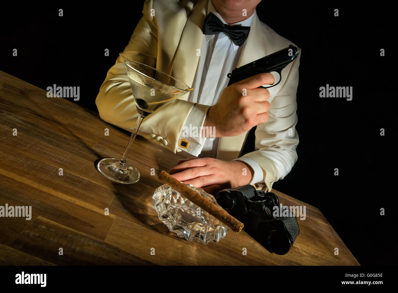 James Bond Stock Photo