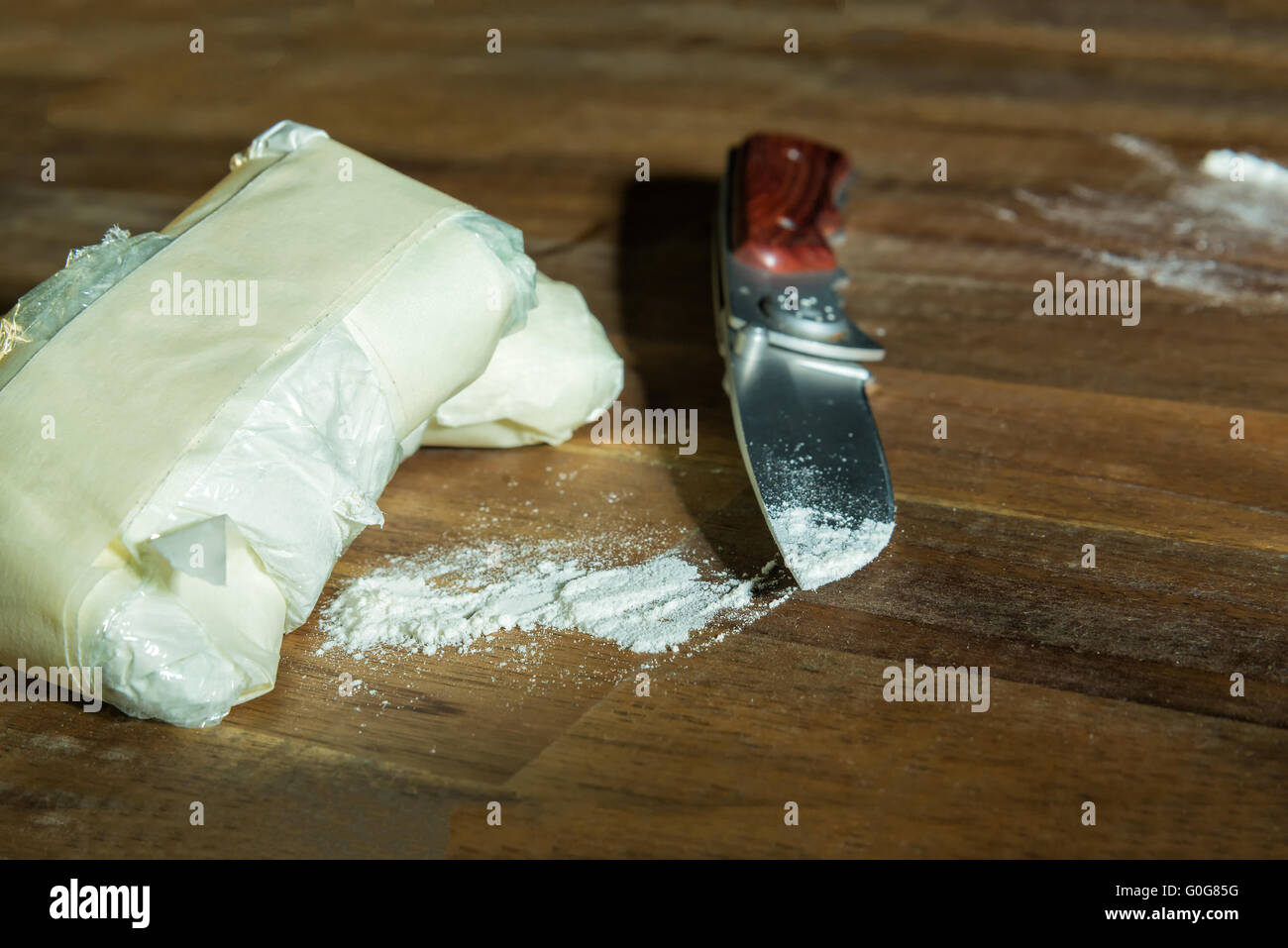 Cocaine Stock Photo