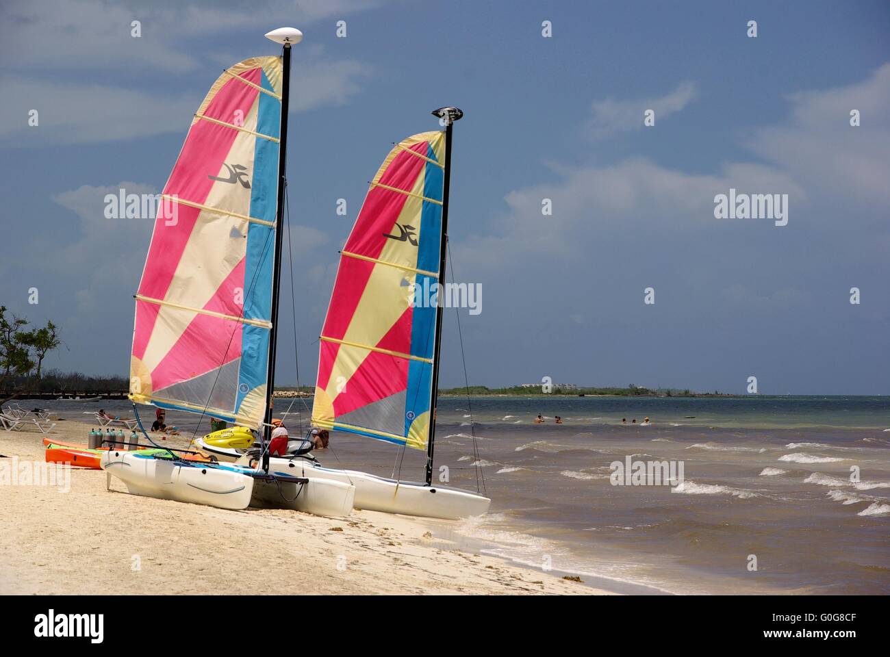 beach catamaran weight