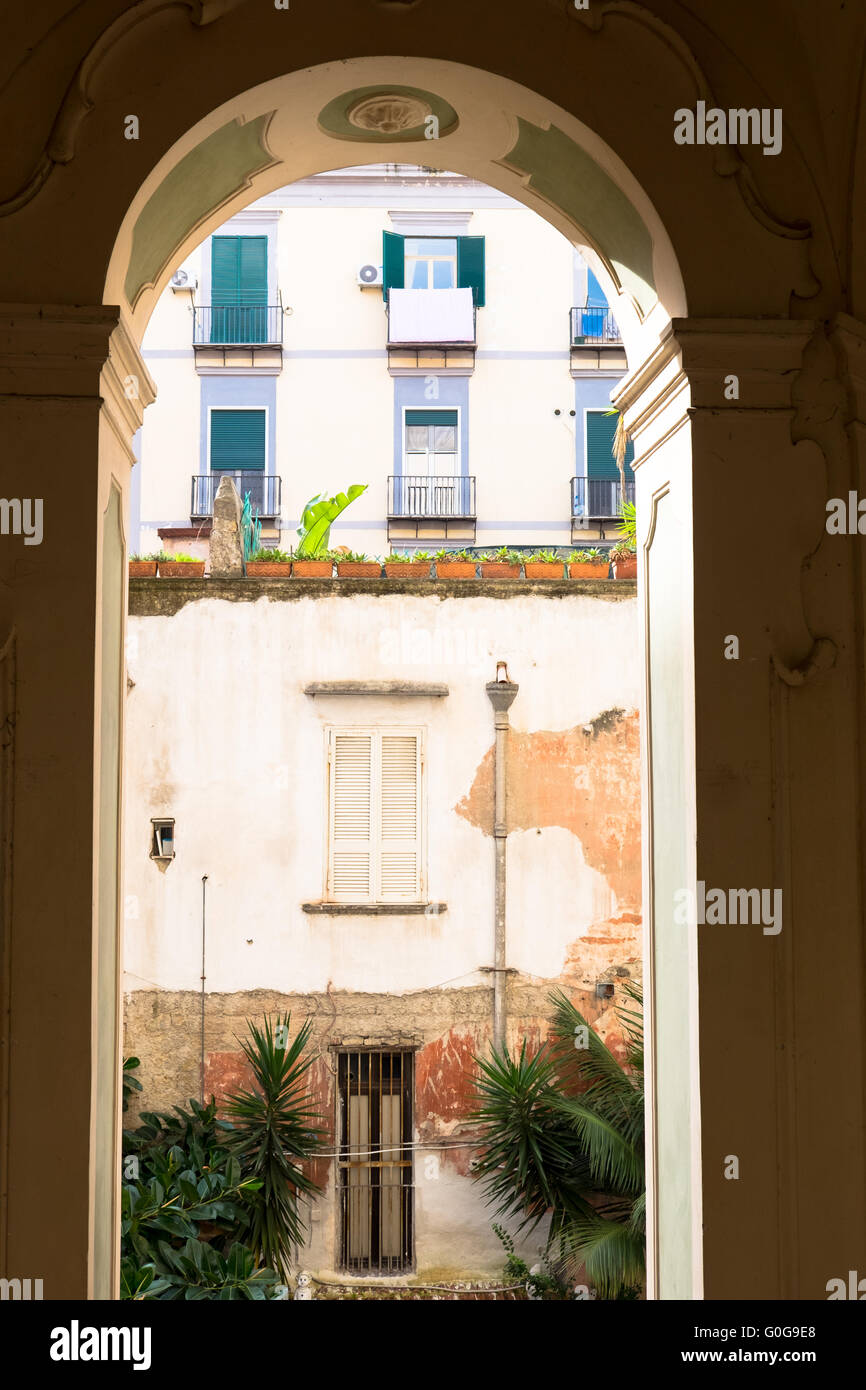 Naples street view Stock Photo