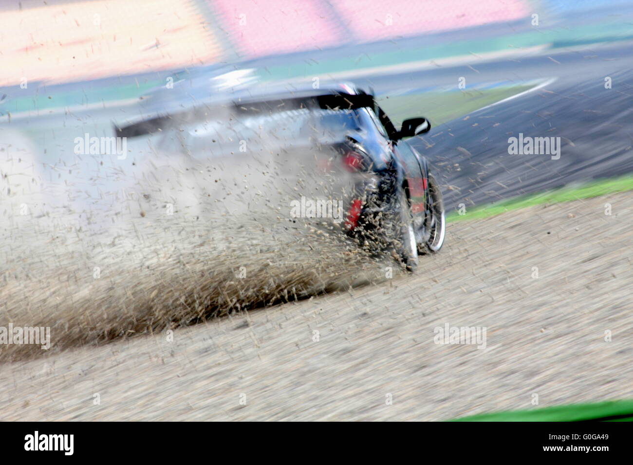 Drift Car Racing Stock Photo