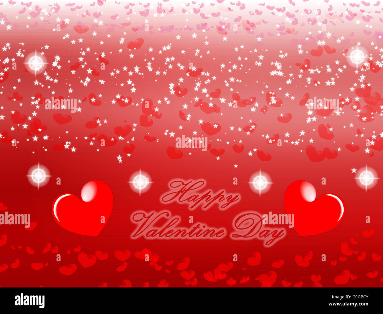 Happy Valentine day background red Stock Photo - Alamy