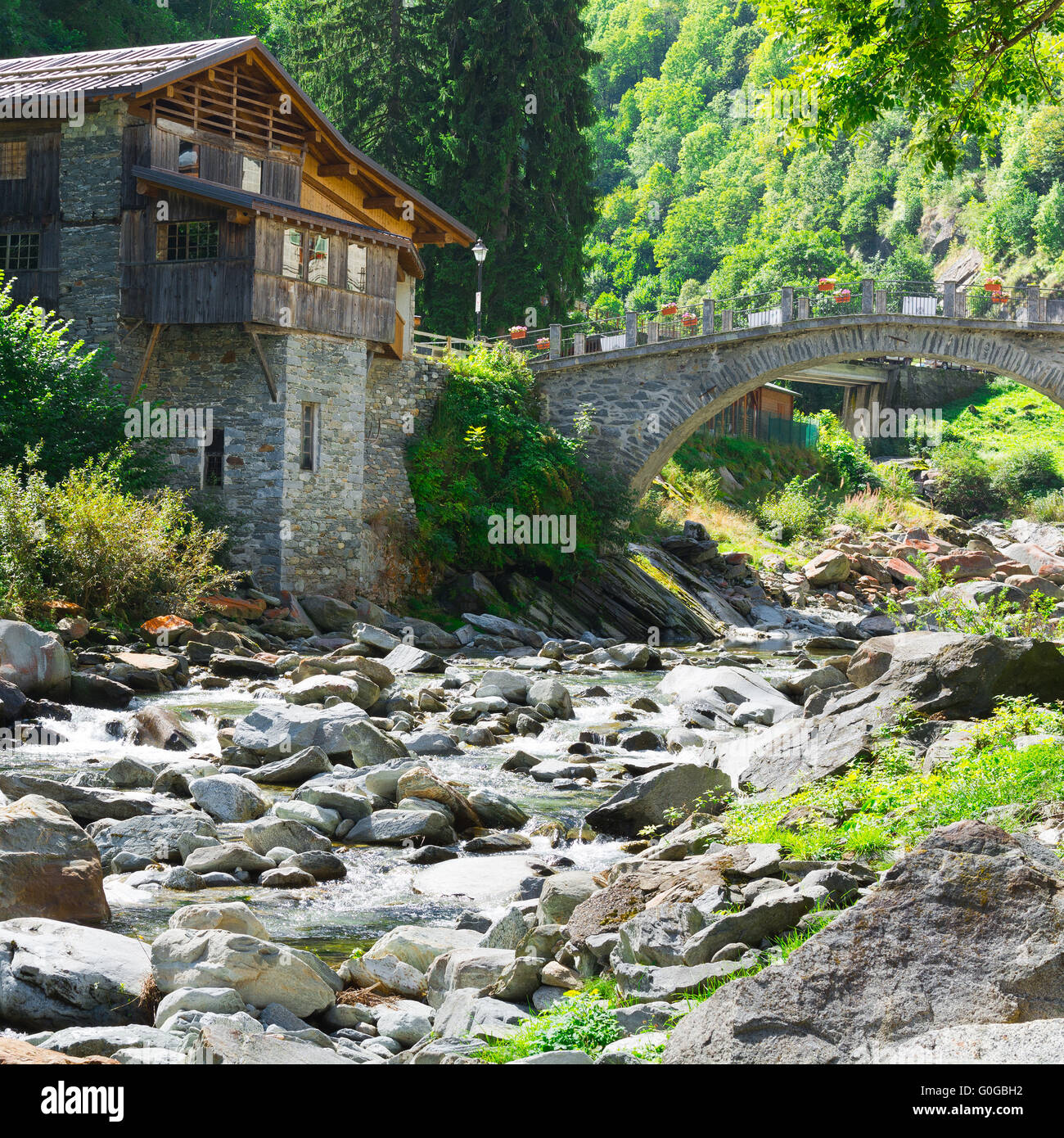 Shore of a River Stock Photo - Alamy