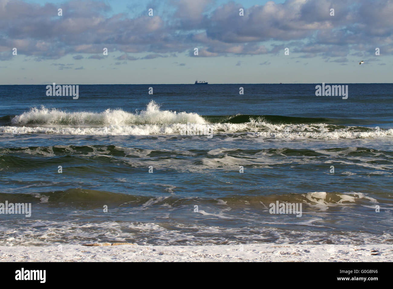 Baltic Sea in front of Rugia. Germany Stock Photo