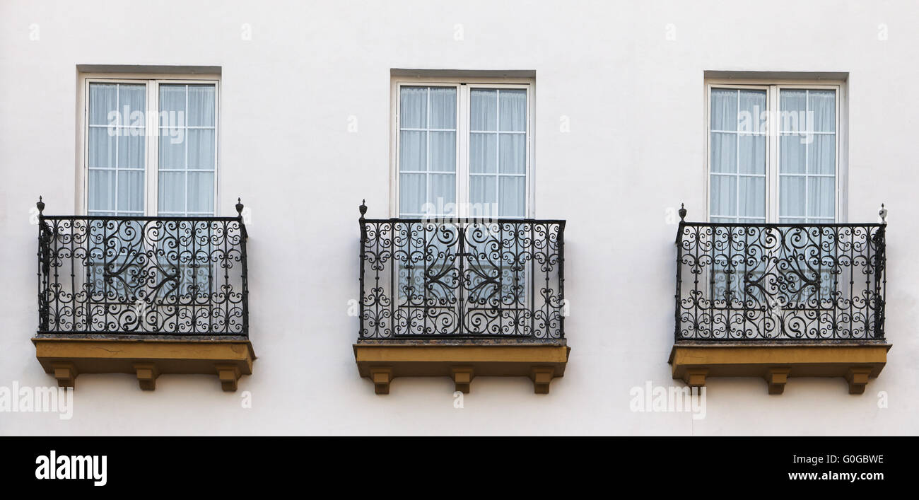 Metallic balconies hi-res stock photography and images - Alamy