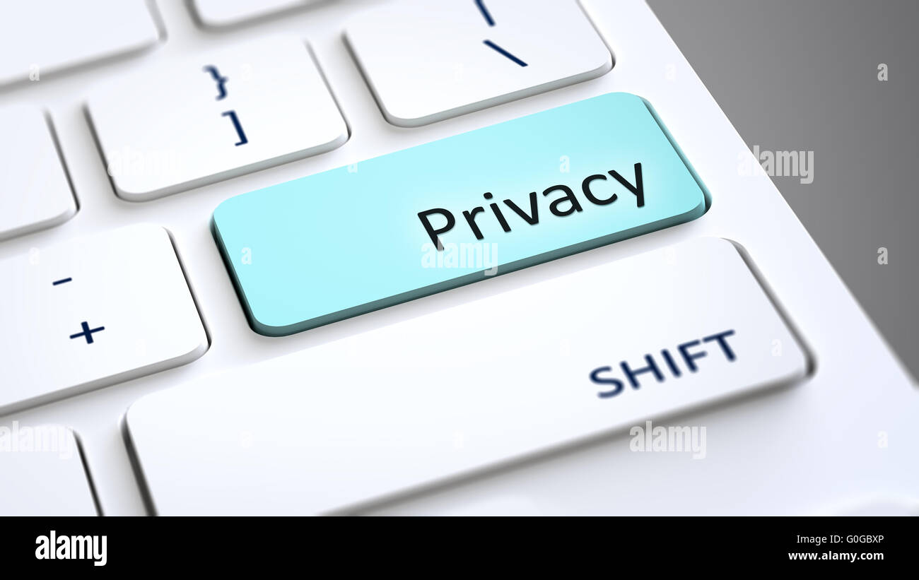 computer keyboard privacy Stock Photo Alamy