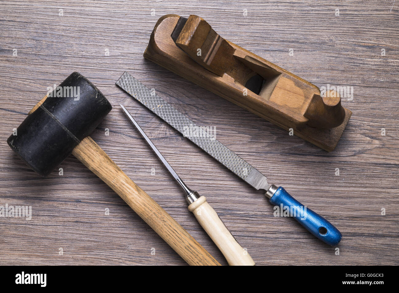 Wood working Stock Photo