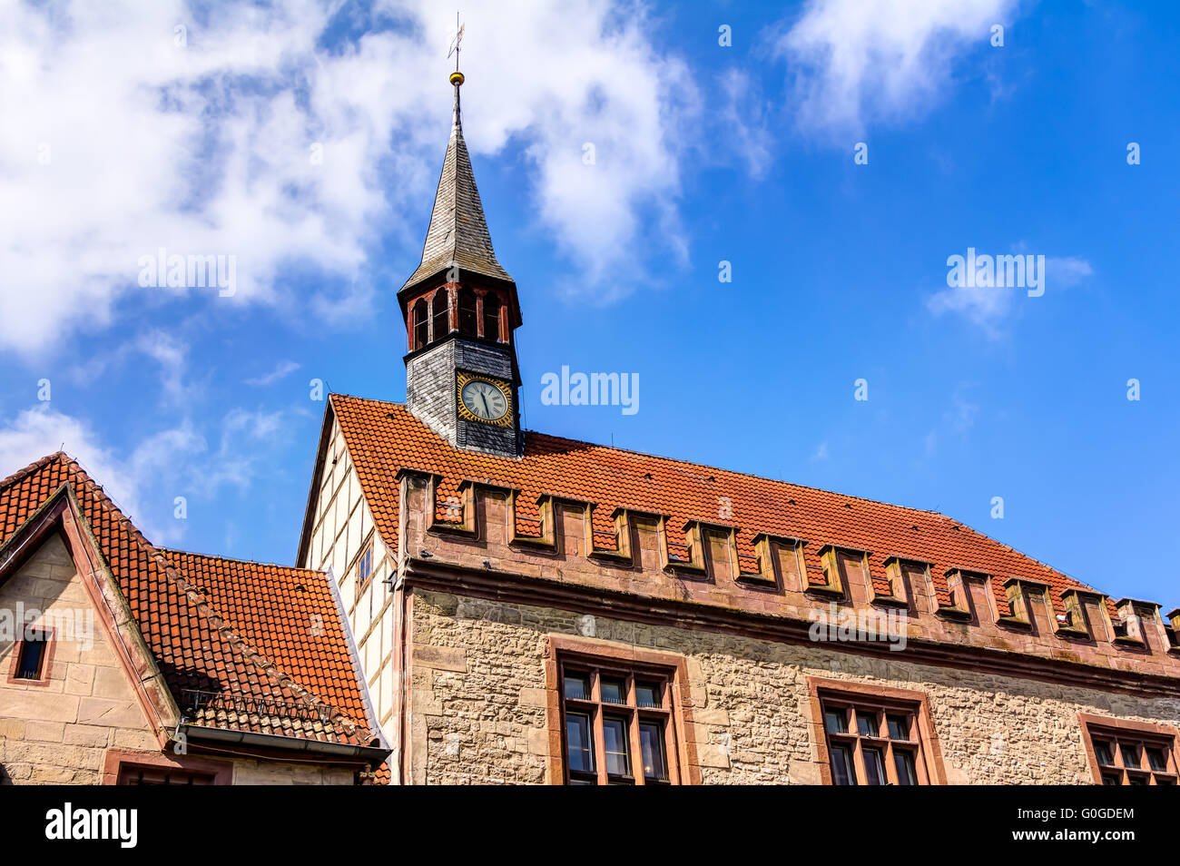 Old Town Hall in Goettingen Stock Photo