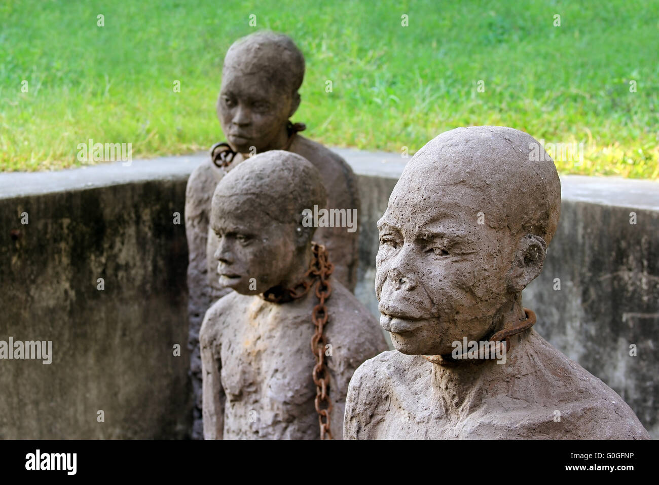 African Slave trade statue Stock Photo Alamy