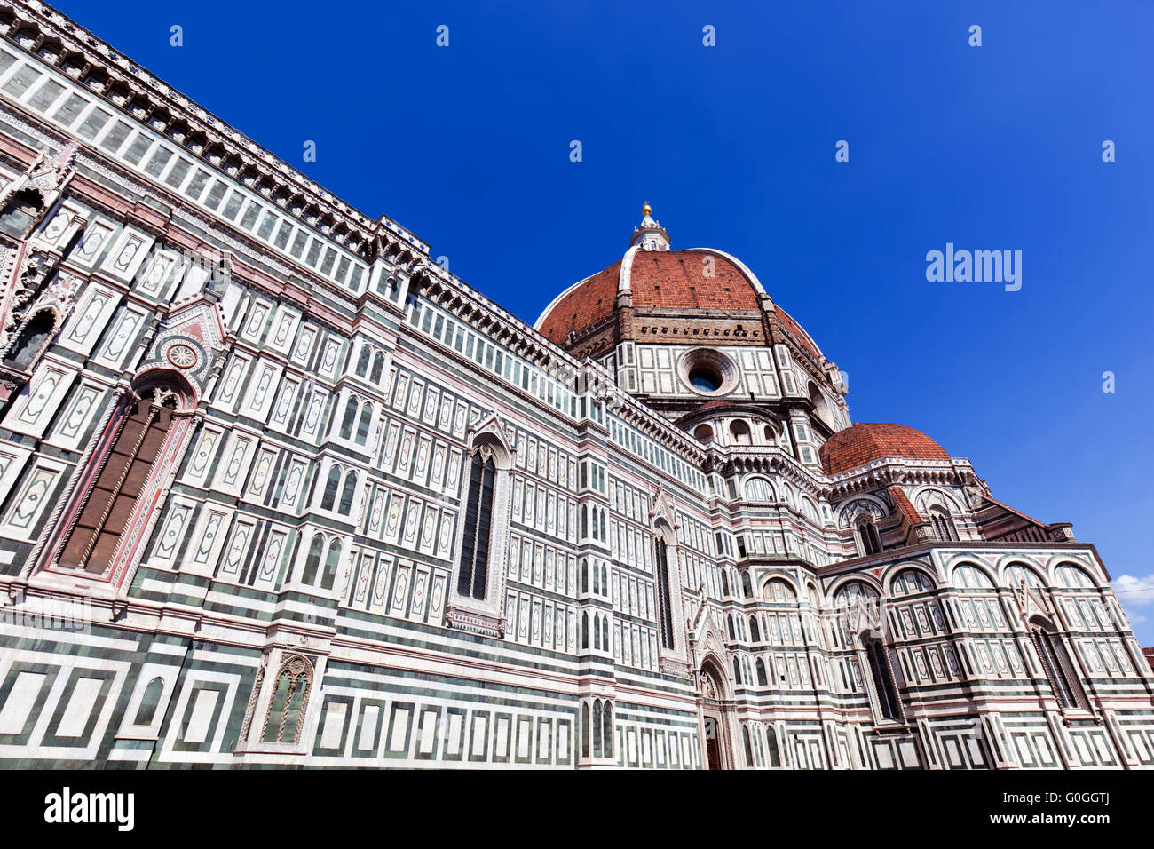 Florence, Italy. Cathedral of Saint Mary of the Flowers Stock Photo