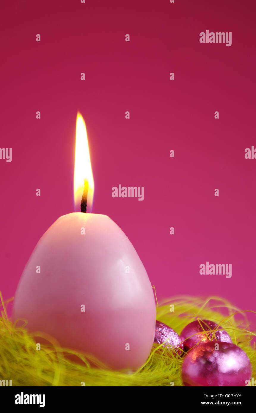 easter candle Stock Photo Alamy