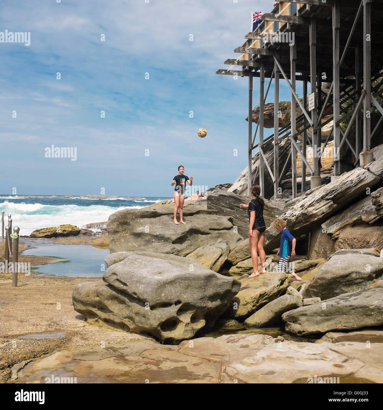Wylie Baths, Sydney, New South Wales, Australia Stock Photo Alamy