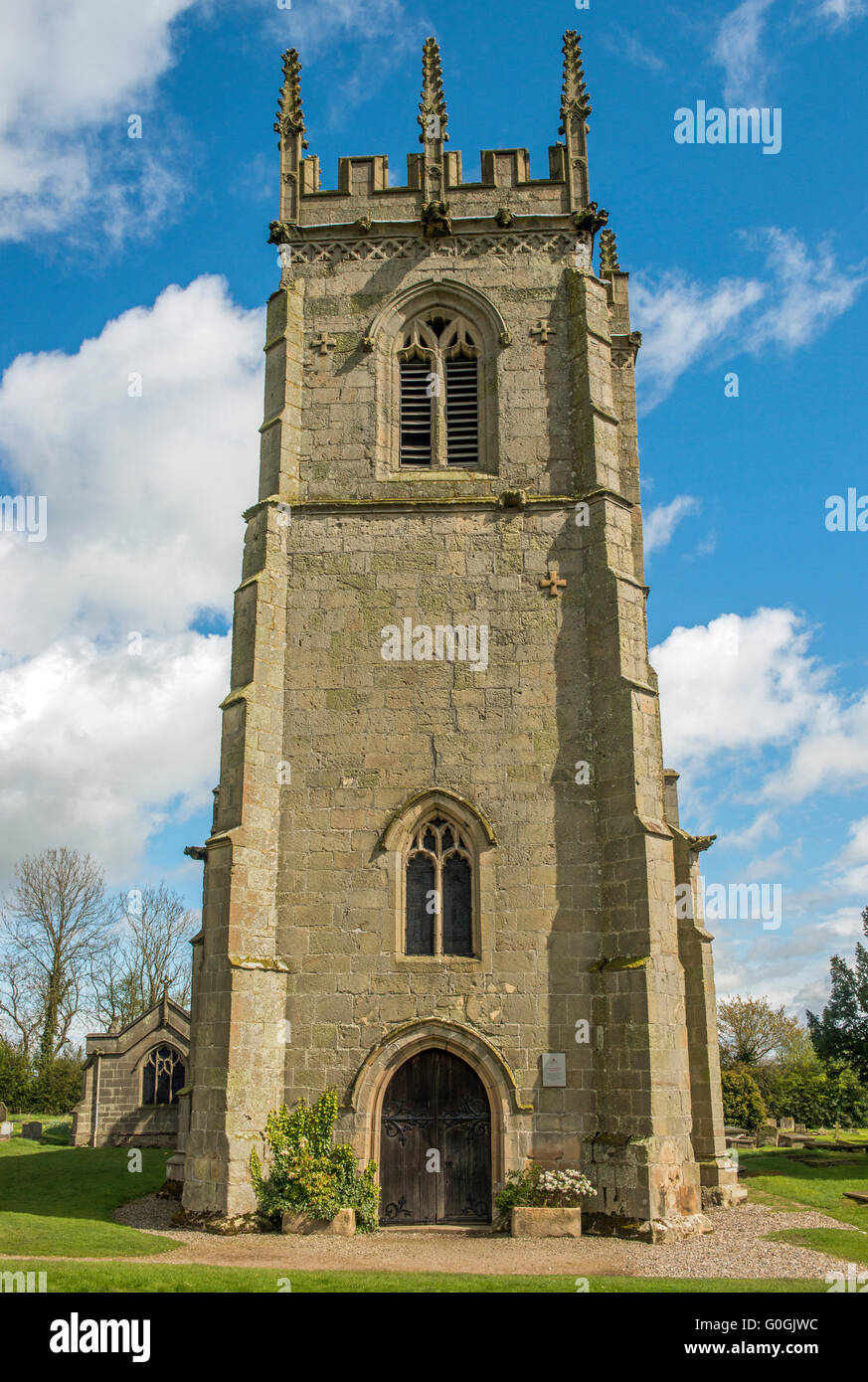 St Mary Magdalene's Church at Battlefield in Shrewsbury, Shropshire Stock Photo