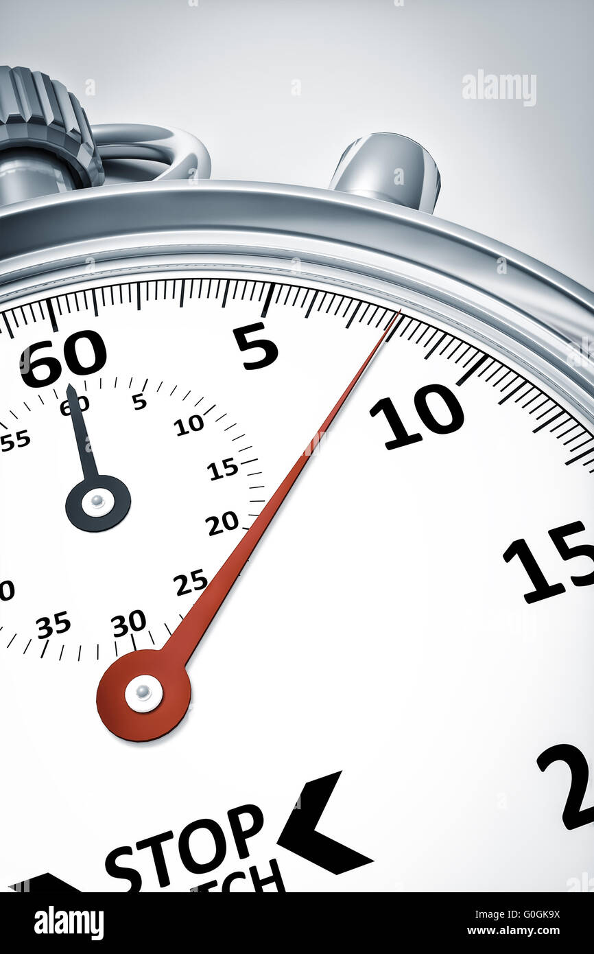 a typical stopwatch Stock Photo Alamy