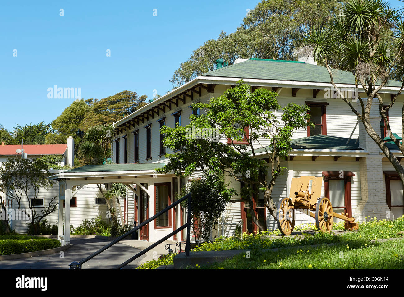 The Commanding General's House At Fort Mason, San Francisco Stock Photo