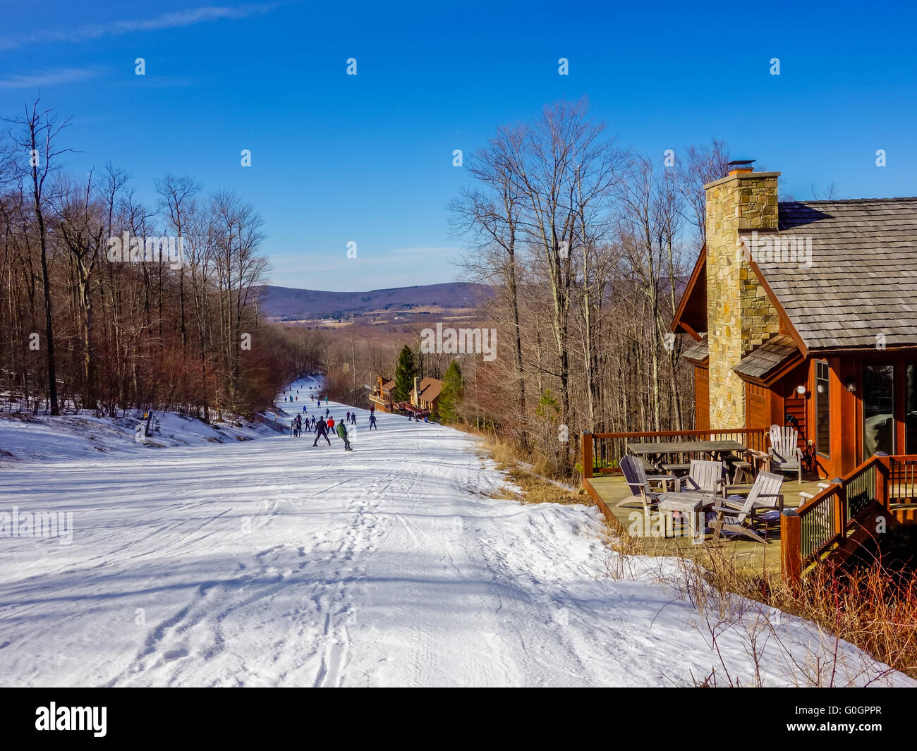 scenery around timberline ski resort west virginia Stock Photo Alamy