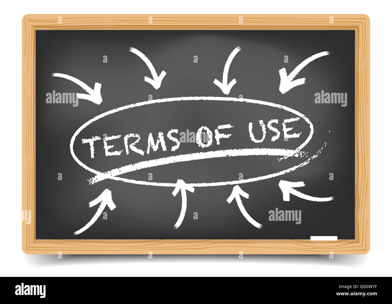 Terms of Use Focus Stock Photo