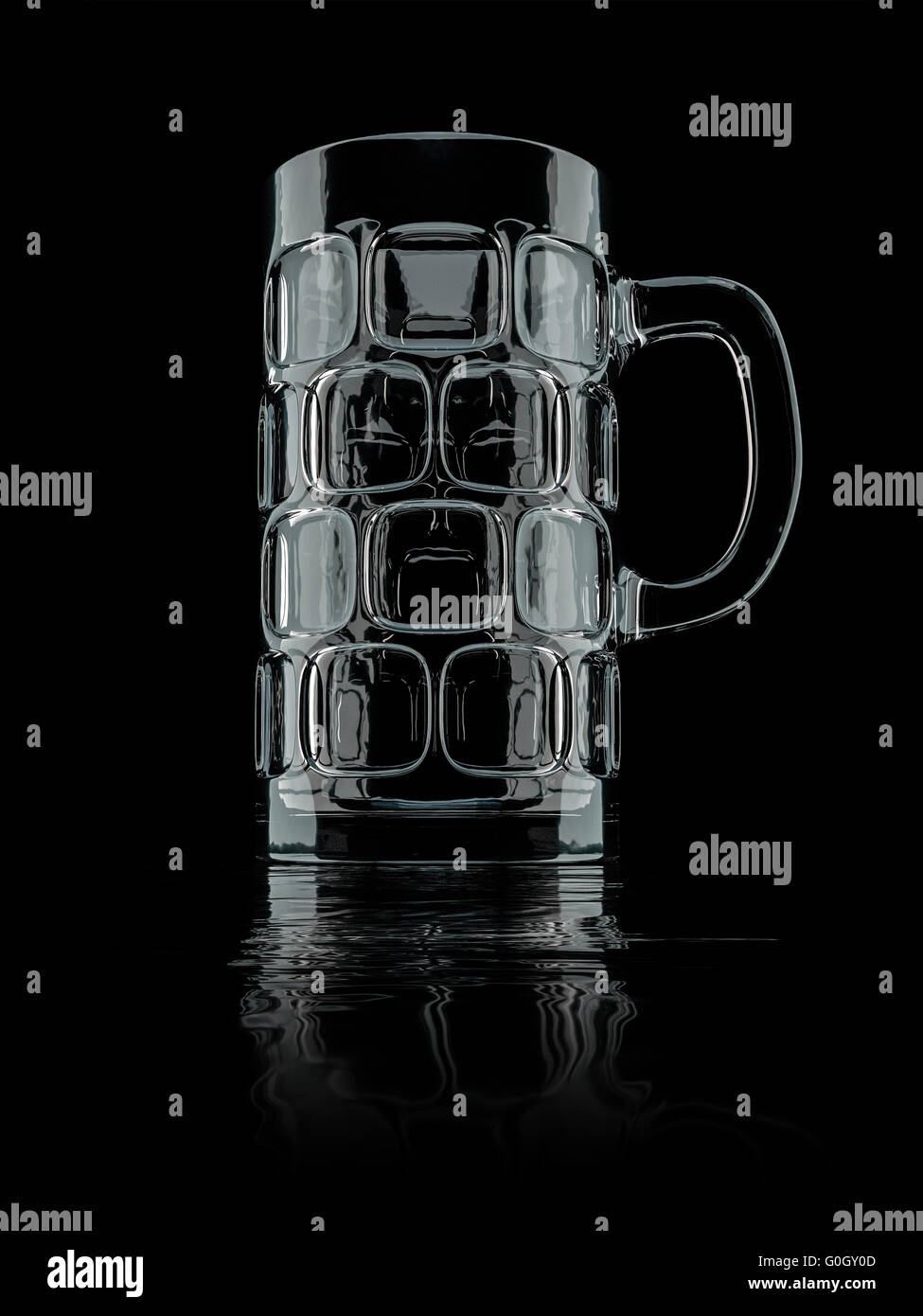 typical big beer glass Stock Photo Alamy