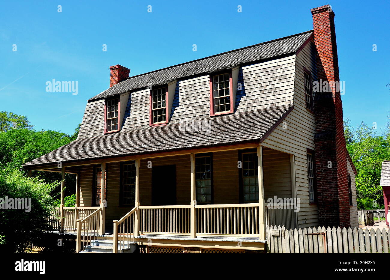 Bath North Carolina 1790 Van Der Veer Dutch Colonial Home With