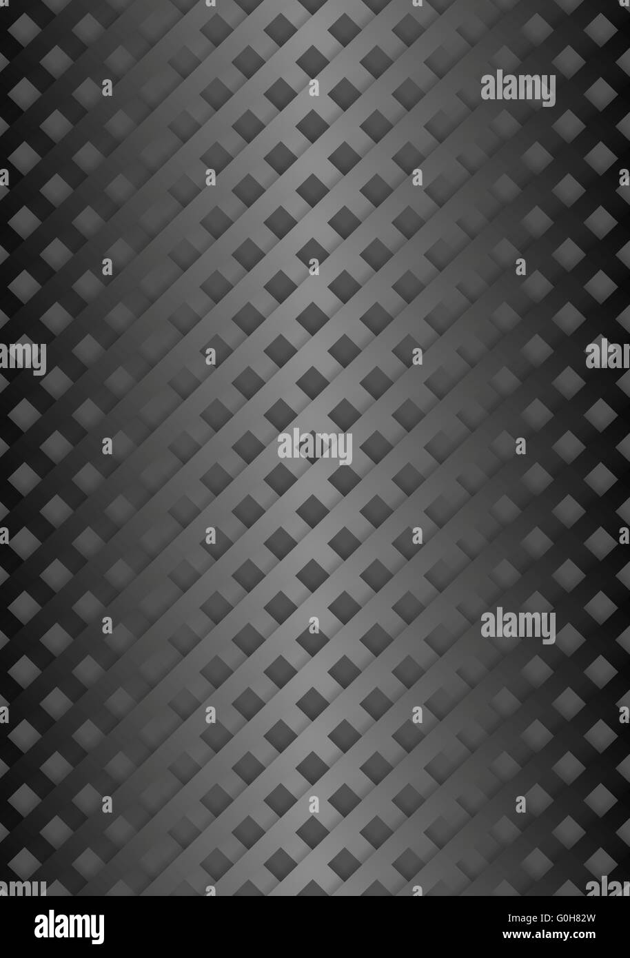 Abstract dark grey mesh background Stock Photo