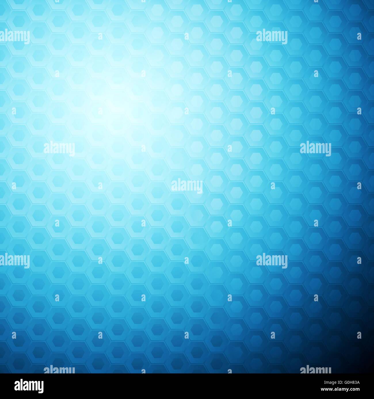 Blue abstract hexagonal texture background Stock Photo - Alamy